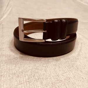 Allen Edmonds Black Leather Belt